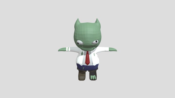 Diabinho_zumbi 3D Model