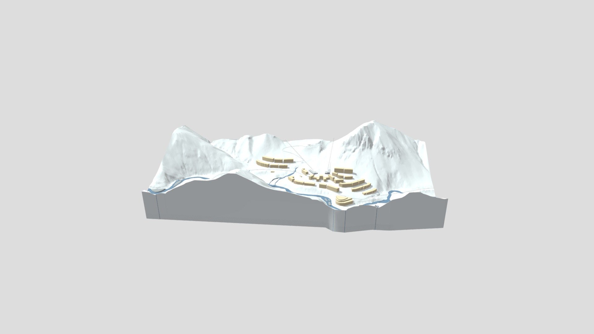ЦК ДВ_ 15.09_застройка вдоль набережной - 3D model by keypro ...