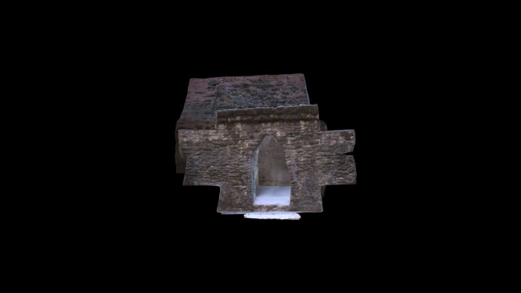 Cahal Pech Room With Bench