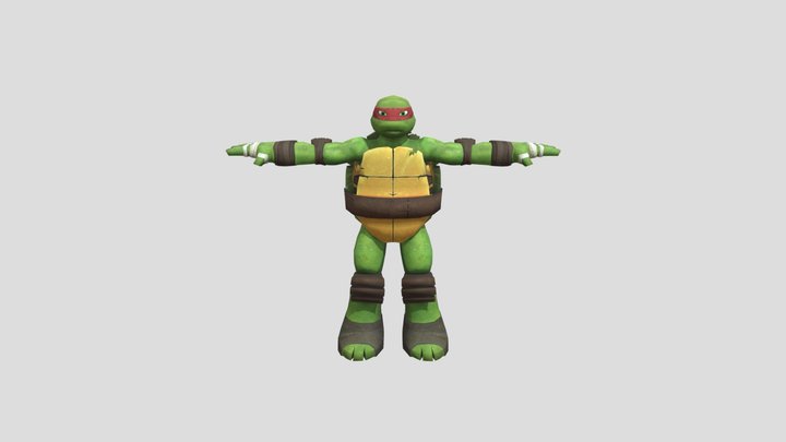 Raphael tmnt 2012 3D Model
