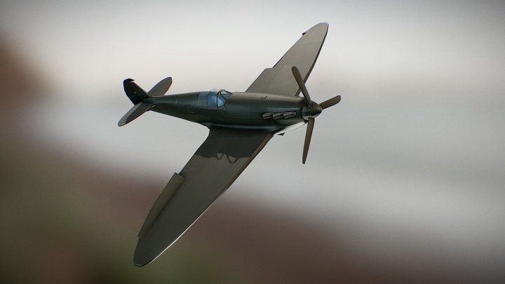 Supermarine Spitfire 3D Model