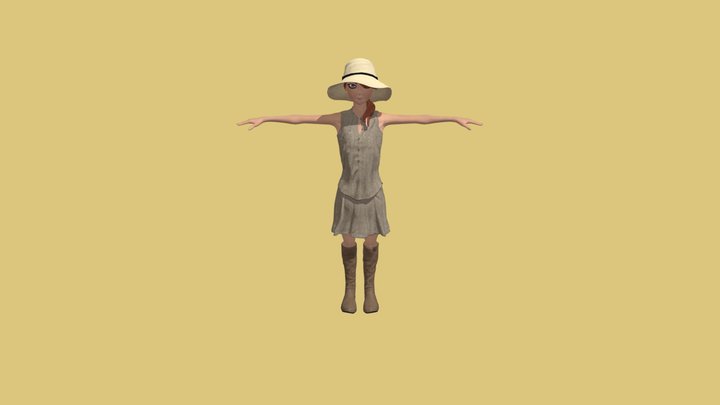 anne 3D Model