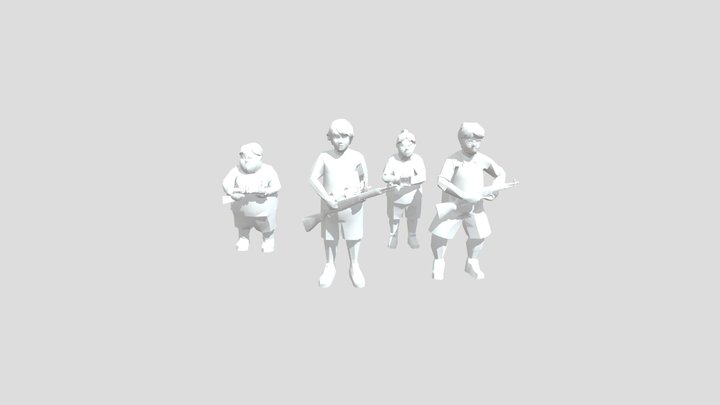 IS8 kids battle 3D Model