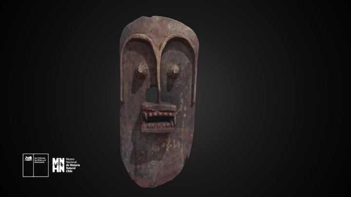 Máscara antropomorfa de Arica – Free 3D Model STL