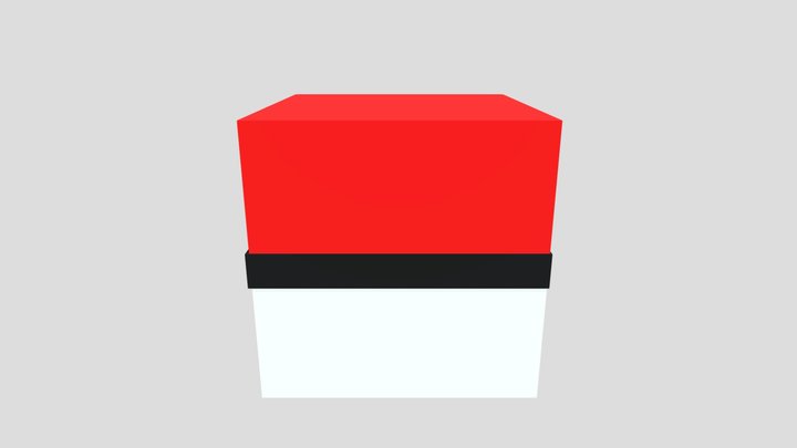 Pokeball 3D Model