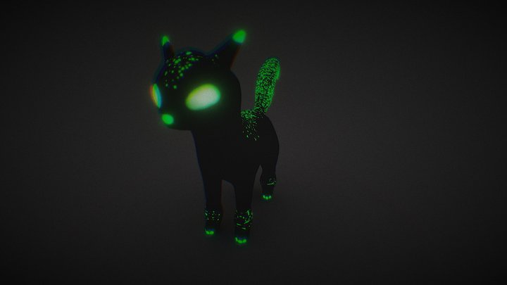 CAT FANTASY 3D Model