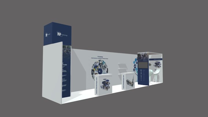 Elmia Exhibition Stand 3D Model