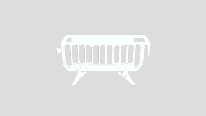 Space Saver Barrier 3D Model