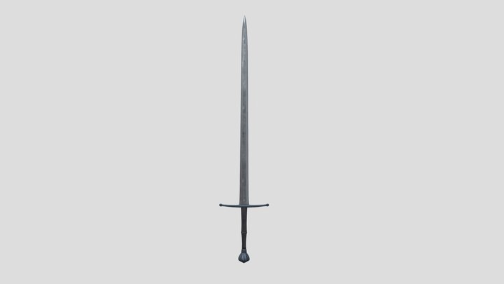Rook- bastard sword 3D Model