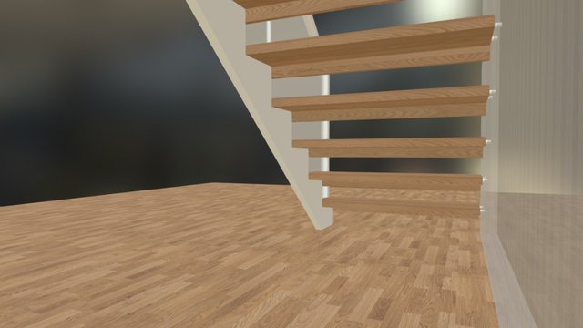 SimonsRaktrapp 3D Model
