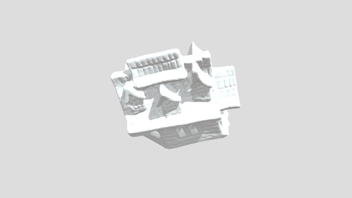 Ceramic house 3D Model