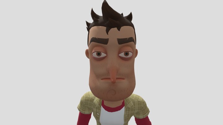 Hello neighbor Nicky Roth (HN  RELEASE) 3D Model