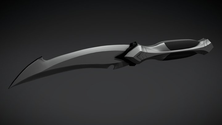 Unos Knife 3D Model