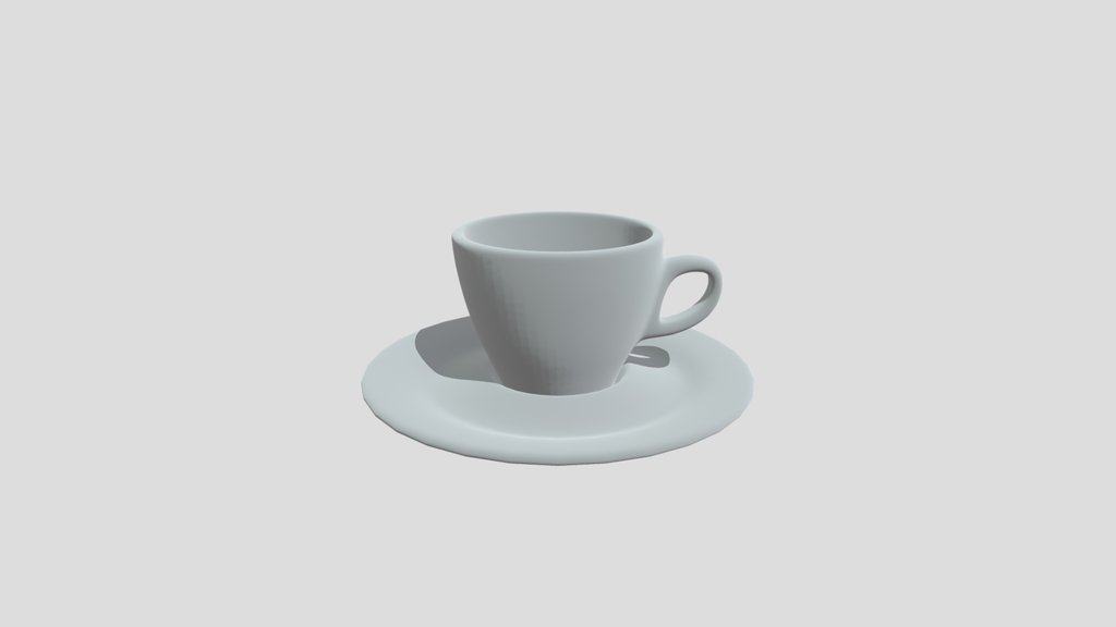 Espresso Cup And Saucer