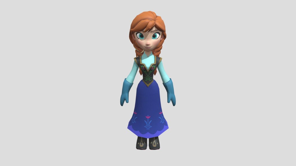 Disney Infinity1- Frozen Anna