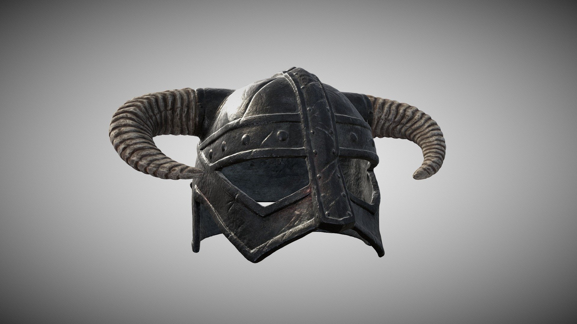 Skyrim Helmet - 3D model by propmaster [17211ef] - Sketchfab