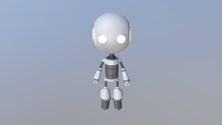 Robot Rig 3D Model