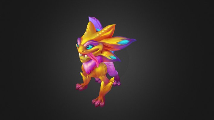 chimera 3D Model