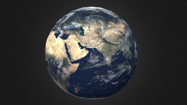 Earth 3d model