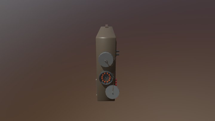 XYZ Детализация Пип-бой 3D Model