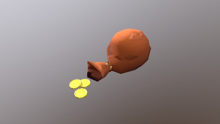 Money Pouch Model 3D Model