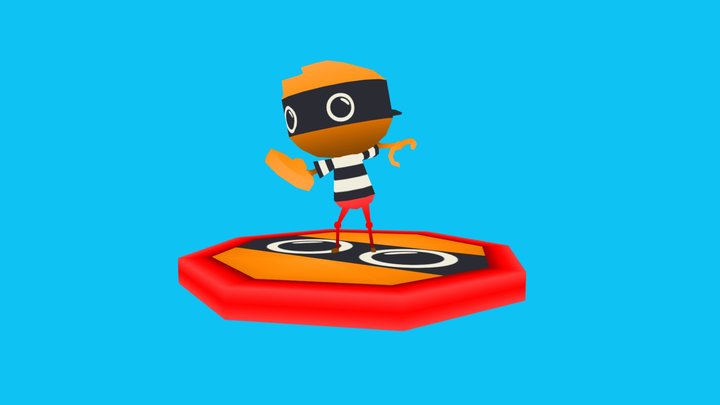 Troop Thief Mod 3D Model