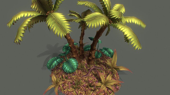 Jungle Place 3D Model
