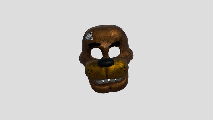 Freddy fnaf1 Mask 3D Model