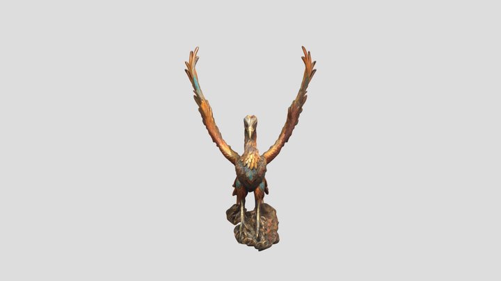 Mythical Phoenix 3D Model