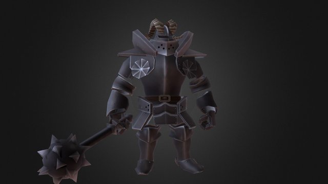 Gothical: Great Knight 3D Model