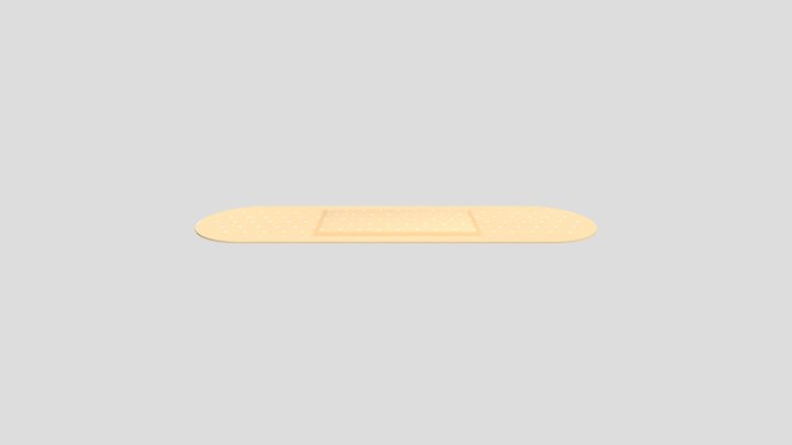 Band Aid 3D Model