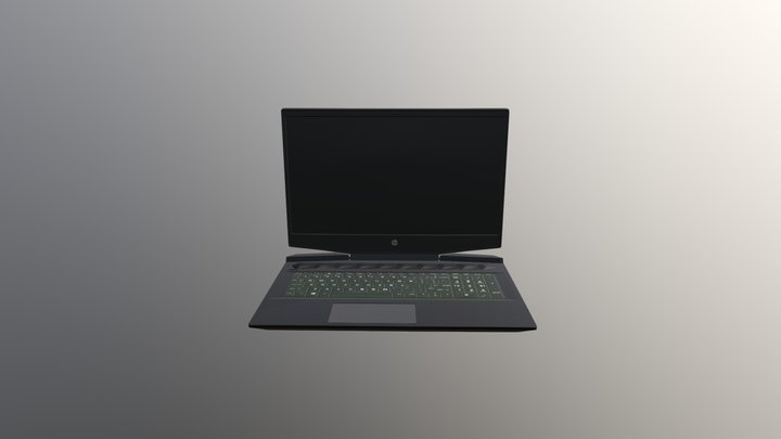 HP Pavilion Gaming 17-cd 3D Model