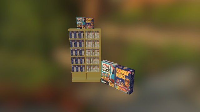 Cereal 3D Model