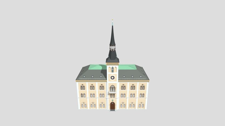 Rathaus Pfaffenhofen 3D Model
