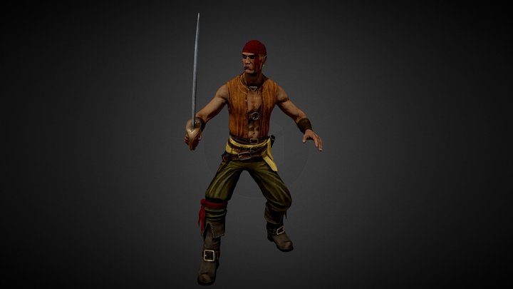 PIRATE5 3D Model
