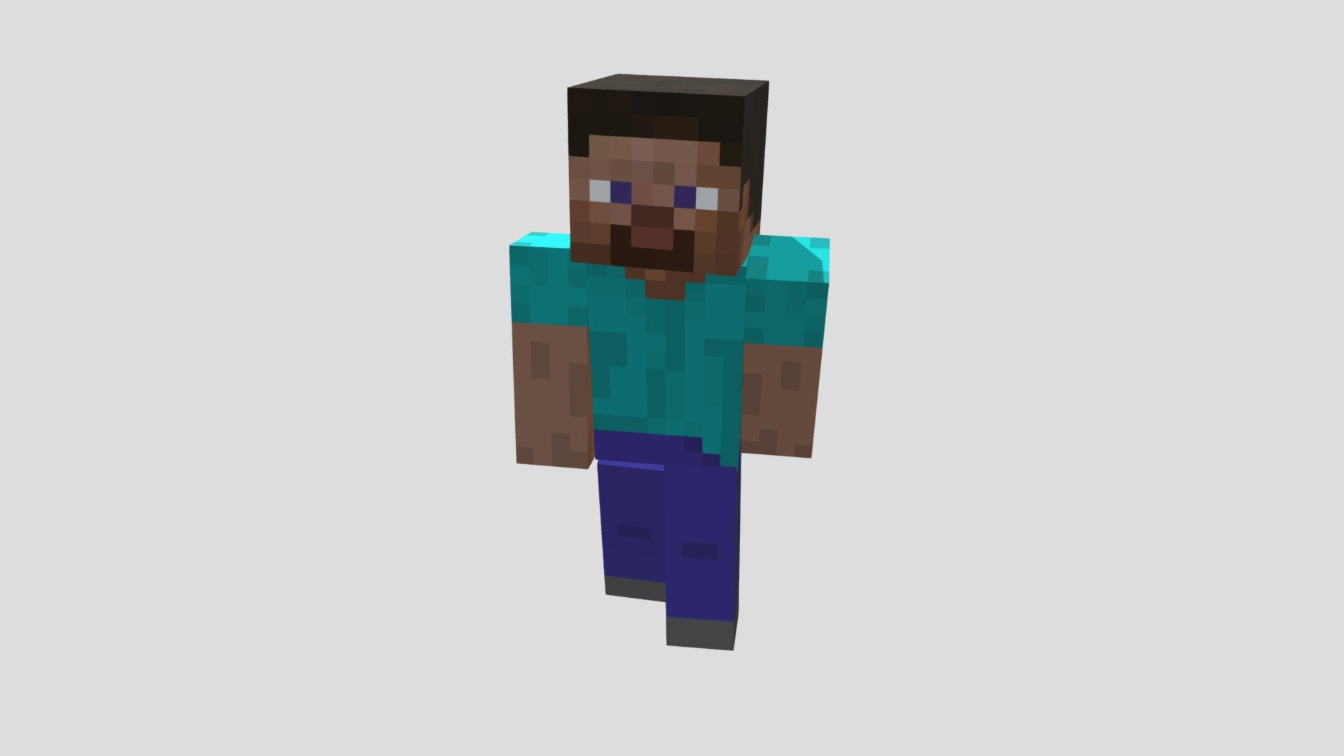 minecraft old steve - Download Free 3D model by JohnElkes [172a683 ...