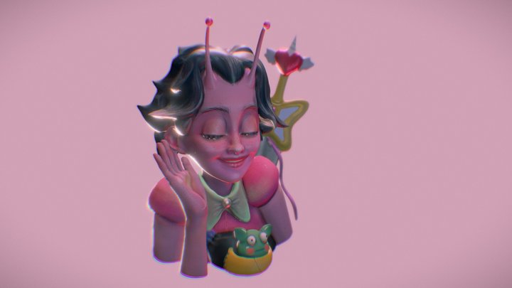 Butterfly Assassin 3D Model