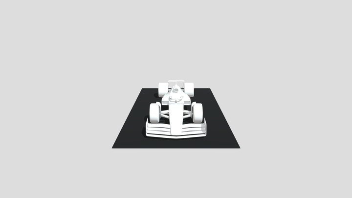 F1 Car 3D Model