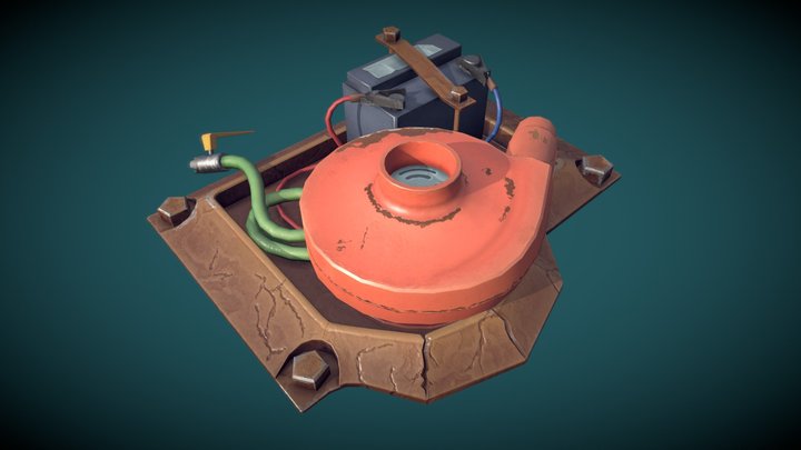 Stylezed Pump 3D Model