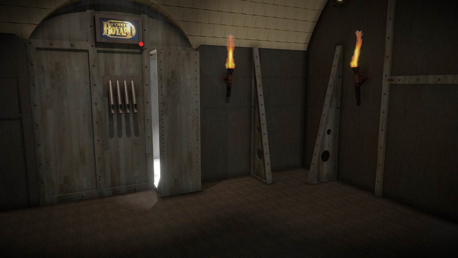 [Decor] Cell.223 - Antichambre Jugement (2014) — Sketchfab embed 3D viewer