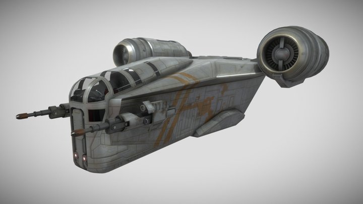 Razor Crest - Star Wars 3D Model