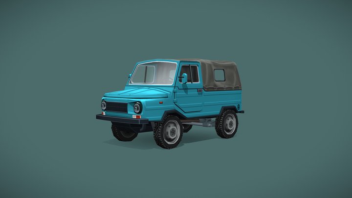 LUAZ 3D Model