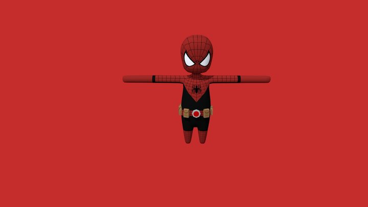 Spiderman 3D Model
