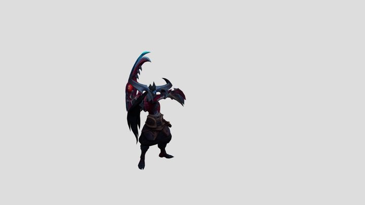 kayn with 50+ animaction League of Legends #kyan 3D Model