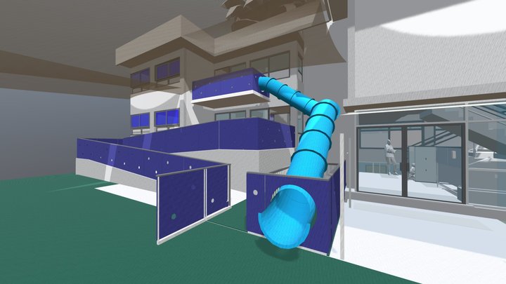 Proyecto Evacuación Frontis 3D Model