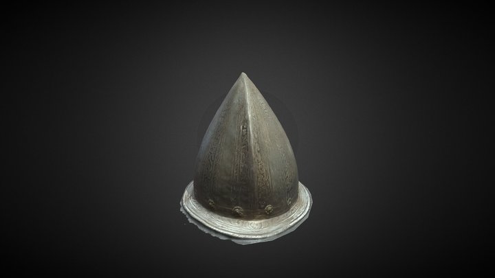 Cabasset helmet 3D Model
