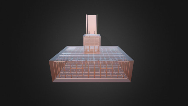 STOPA FUNDAMENTOWA 3D Model