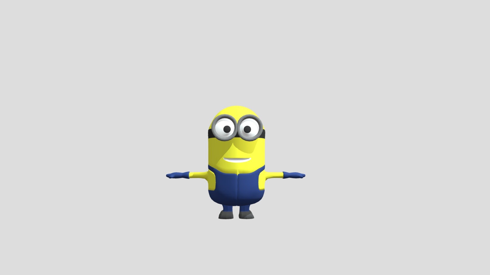 Minion - Download Free 3D model by Gummibar20 [1733dfb] - Sketchfab