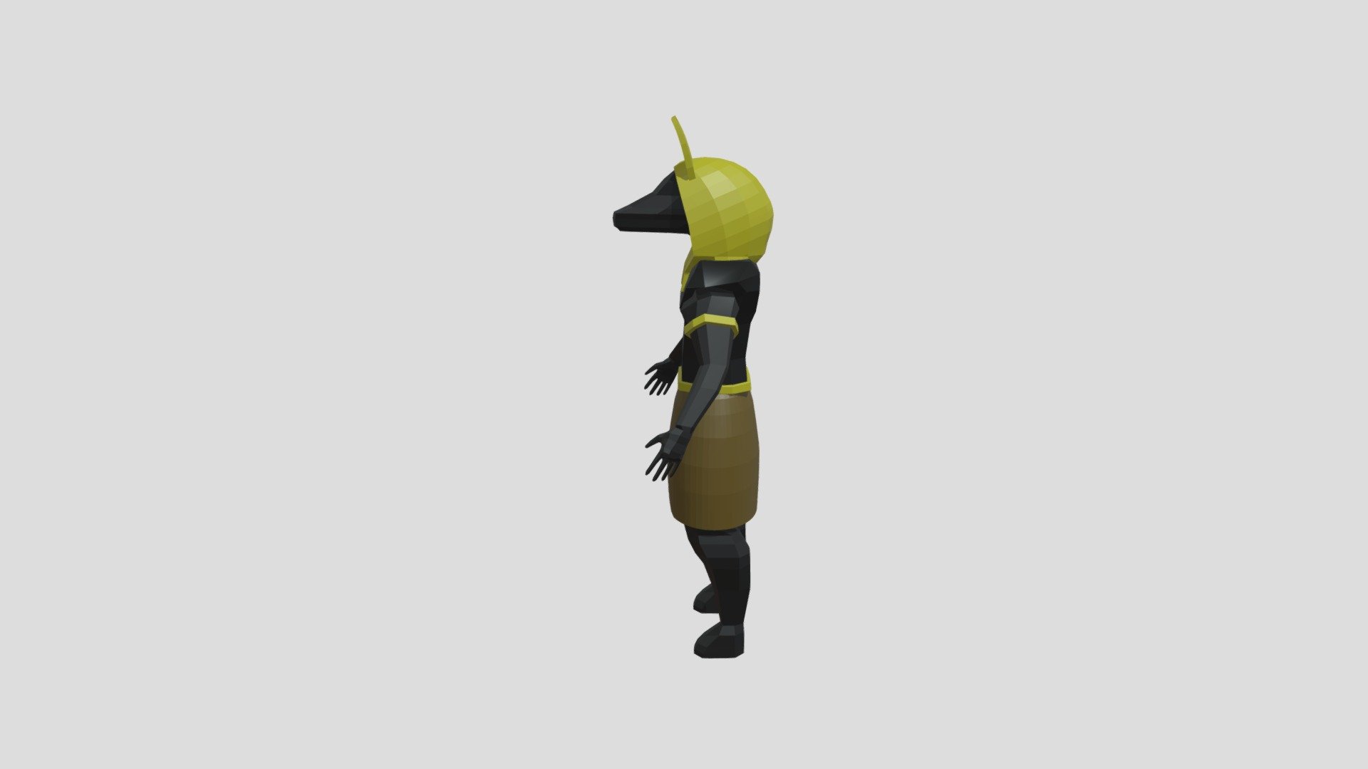 AnubisCharackter - 3D model by Simen.Sommerud [1734686] - Sketchfab