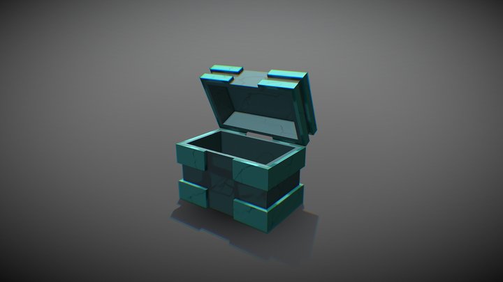 storage container finished 3D Model